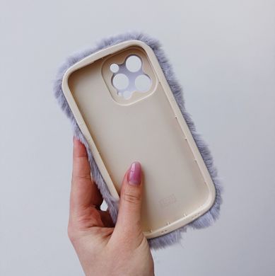 Чохол Fluffy Cute Case для iPhone 15 PRO Cloud Blue - ash-mobile.com.ua - фото 2