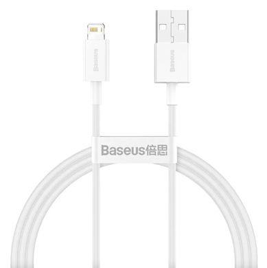 Кабель Baseus Superior Series USB to Lightning (1m) White купити