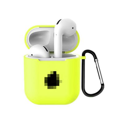 Чехол (яблоко) для AirPods 1 | 2 Party Green - ash-mobile.com.ua - фото 1