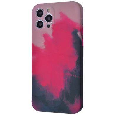 Чохол WAVE Watercolor Case для iPhone 12 PRO Pink/Black - ash-mobile.com.ua - фото 1