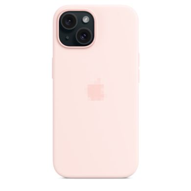 Чохол Silicone Case Full OEM для iPhone 15 Light Pink