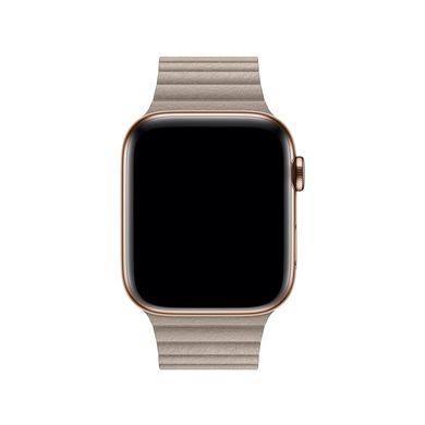 Кожаный ремешок Leather Loop Band для Apple Watch 42/44/45/49 mm Stone купить