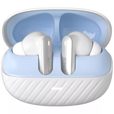 Беспроводные наушники Proove Blitz II TWS with Hybrid ANC (APP) White/blue - ash-mobile.com.ua - фото 3