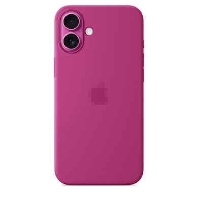 Чохол Silicone Case with MagSafe OEM для iPhone 16 Plus Fuchsia - ash-mobile.com.ua - фото 4