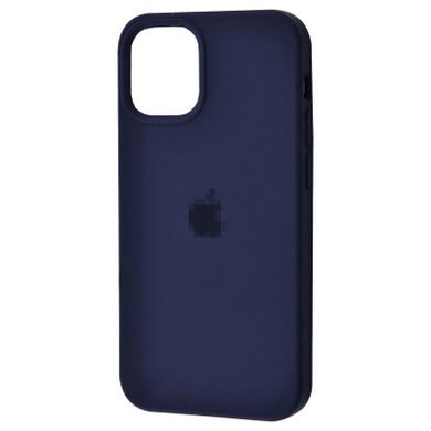 Чехол Silicone Case Full для iPhone 12 MINI Midnight Blue купить
