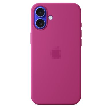 Чохол Silicone Case with MagSafe OEM для iPhone 16 Plus Fuchsia - ash-mobile.com.ua - фото 2