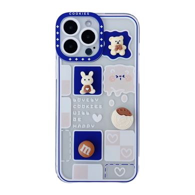 Чохол 3D Happy Case для iPhone 12 PRO MAX White Cookies купити