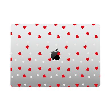 Накладка ASH PRINT для MacBook New Pro 13.3" (2016-2019) More Hearts - ash-mobile.com.ua - фото 1