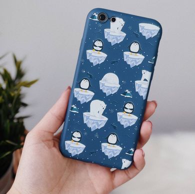 Чохол WAVE Fancy Case для iPhone 6 | 6S Santa Claus Merry xmas Blue купити