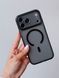 Чехол Crystal Matte Full Color with MagSafe для iPhone 17 PRO MAX Black