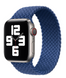 Ремінець Braided Solo Loop для Apple Watch 42/44/45/49 mm Blue розмір M