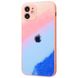 Чехол Bright Colors Case для iPhone 12 MINI Pink/Blue купить