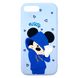 Чохол Cartoon heroes для iPhone 7 Plus | 8 Plus Мишеня Sky blue - ash-mobile.com.ua - фото 1