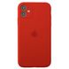 Чохол Silicone Case Full + Camera для iPhone 11 Red