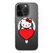 Чохол прозорий Print Hello Kitty with MagSafe для iPhone 17 PRO Love