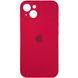 Чохол Silicone Case Full + Camera для iPhone 14 Plus Rose Red - ash-mobile.com.ua - фото 1