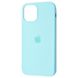 Чехол Silicone Case Full для iPhone 14 Marine Green