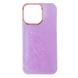 Чохол Marble Case для iPhone 15 Plus Purple