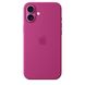 Чохол Silicone Case with MagSafe OEM для iPhone 16 Plus Fuchsia