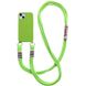 Чехол TPU two straps California Case для iPhone XR Lime Green купить