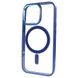 Чехол Crystal Guard with MagSafe для iPhone 14 PRO MAX Dark Blue