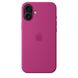 Чохол Silicone Case with MagSafe OEM для iPhone 16 Plus Fuchsia