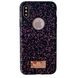 Чохол PULOKA для iPhone X | XS Black/Purple купити