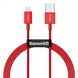 Кабель Baseus Superior Series USB to Lightning (1m) Red купити