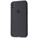 Чохол Silicone Case Full для iPhone X | XS Charcoal Grey