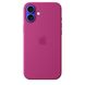 Чохол Silicone Case with MagSafe OEM для iPhone 16 Plus Fuchsia