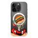 Чохол прозорий Print FOOD with MagSafe для iPhone 17 PRO Burger eat