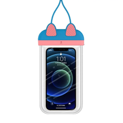Чохол водонепроникний Usams для мобільного телефону Blue-Pink (YD010 7)