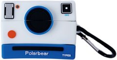 Чохол 3D для AirPods PRO Polarbear White/Blue купити