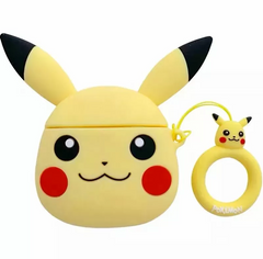 Чохол для Airpods 1|2 3D Yellow Pikachu купити