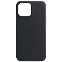 Чохол ECO Leather Case with MagSafe and Animation для iPhone 12 | 12 PRO Black купити