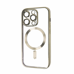 Чехол Shining with MagSafe для iPhone 14 Gold