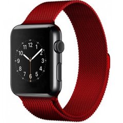 Ремінець Milanese Loop для Apple Watch 42/44/45 mm Red купити