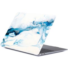 Накладка Picture DDC пластик для MacBook Pro 16.2" (2021-2023 | M1 | M2 | M3) Marble Blue/White