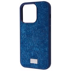 Чехол Bling World Grainy Diamonds для iPhone 15 PRO Blue