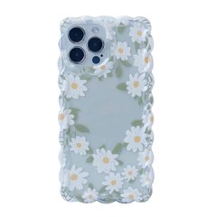 Чохол Wavy Flower Case для iPhone 15 Plus White