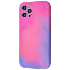 Чехол WAVE Watercolor Case для iPhone 12 PRO Pink/Purple купить