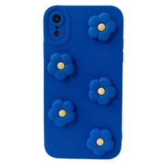 Чехол Flower Case для iPhone XR Ultramarine купить