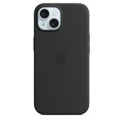 Чехол Silicone Case Full OEM для iPhone 15 Black