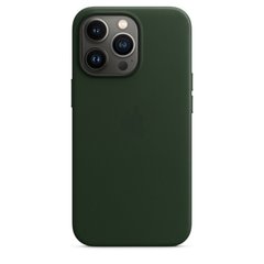 Чехол Leather Case with MagSafe для iPhone 13 PRO MAX Sequoia Green