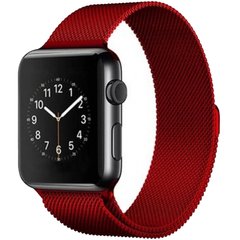 Ремінець Milanese Loop для Apple Watch 42mm | 44mm | 45mm | 49mm Red купити