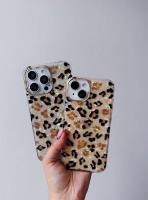 Чехол Леопард для iPhone 11 Big Black/Biege - ash-mobile.com.ua - фото 4