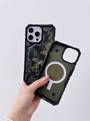 Чохол UAG Pathfinder Сamouflage with MagSafe для iPhone 14 Plus White/Black - ash-mobile.com.ua - фото 8