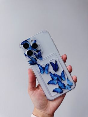 Чехол прозрачный с карманом ASH PRINT для iPhone 15 PRO MAX Whale - ash-mobile.com.ua - фото 5