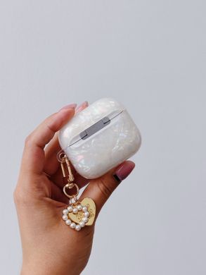 Чехол Moments Lovely для AirPods 1 | 2 Jelly White - ash-mobile.com.ua - фото 3