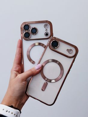 Чехол Shining with MagSafe для iPhone 17 Sky Blue